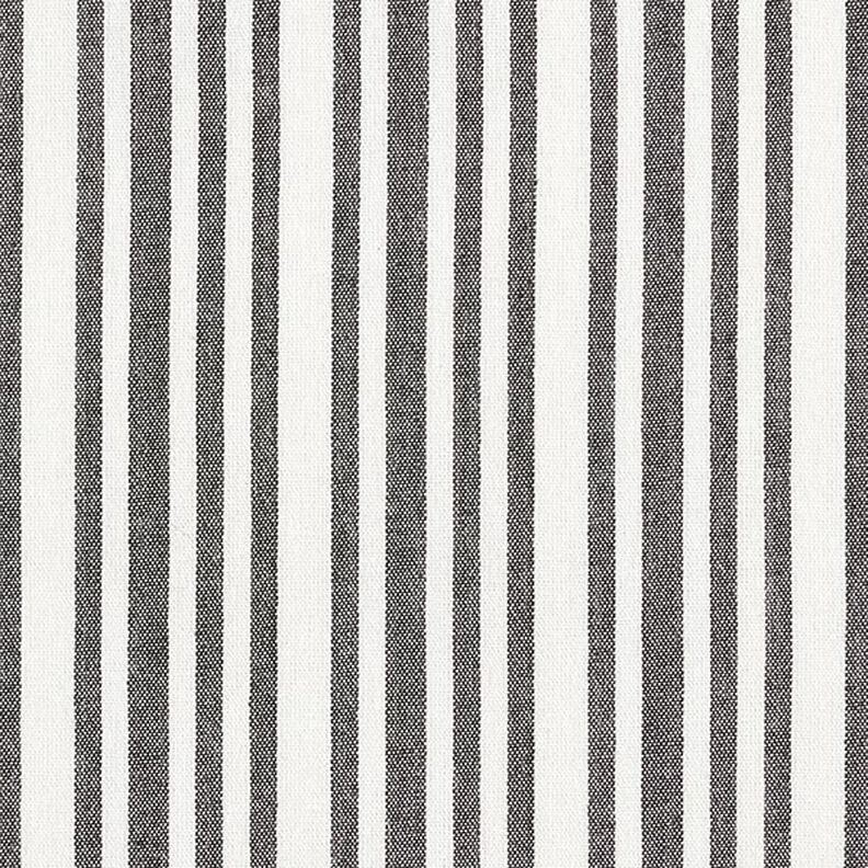 Viskoosisekoite Epäsäännölliset raidat – valkoinen/musta,  image number 1