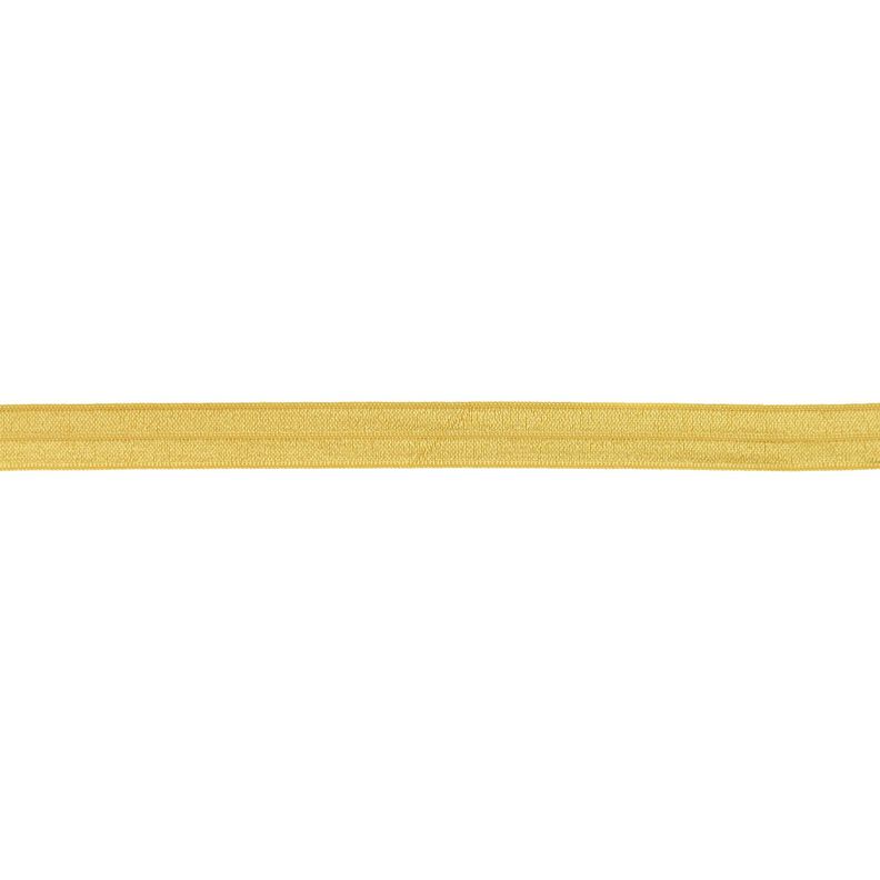 Joustava kanttausnauha  kiiltävä [15 mm] – kulta,  image number 1
