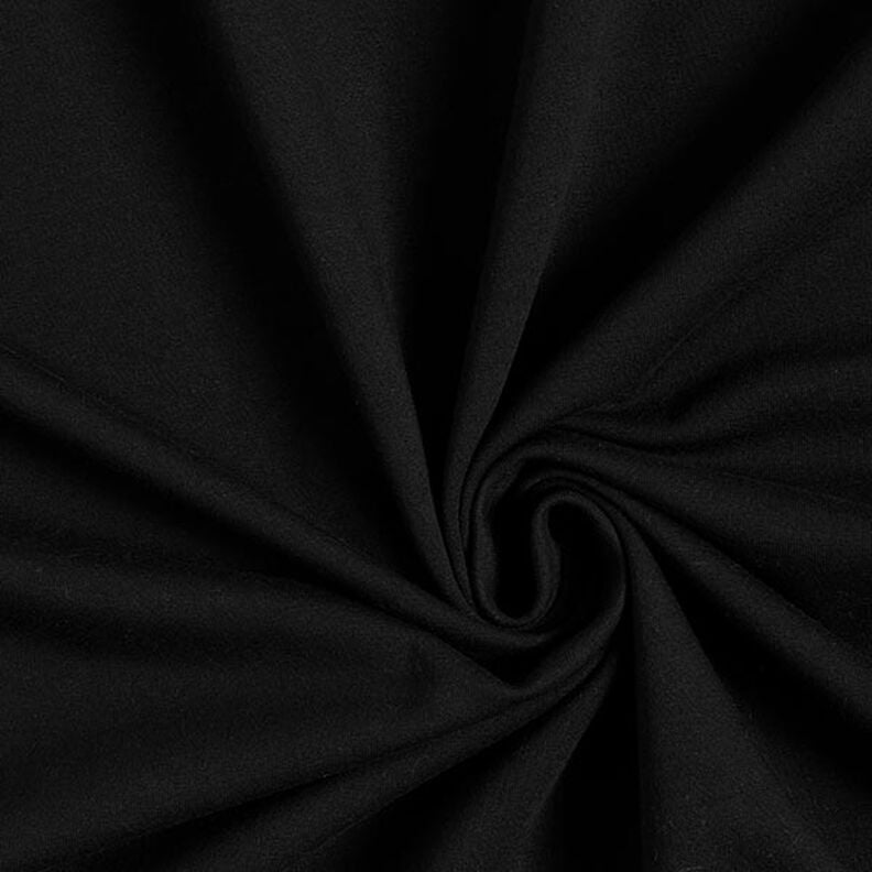 Kevyt puuvillacollege Yksiv&auml;rinen &ndash; musta,  image number 1