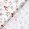 Musliini-/kaksikerroksinen kangas Orava ja hiiri – valkoinen,  thumbnail number 4