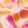 Sisustuskangas Puolipanama Värikkäät muunnelmat – vaaleankeltainen/pastellivioletti,  thumbnail number 2