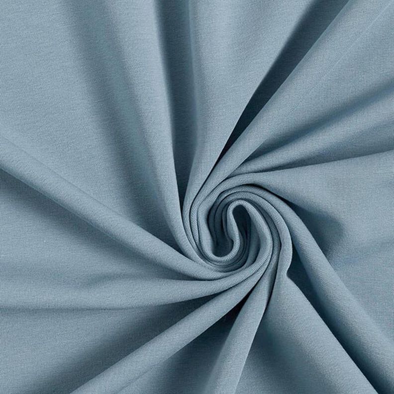 Kevyt puuvillacollege Yksivärinen – kyyhkynsininen,  image number 1