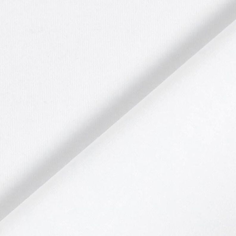 Puuvillajersey Medium Yksivärinen – valkoinen,  image number 5