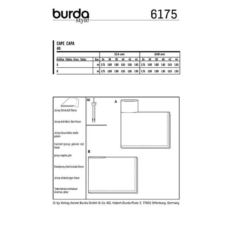 Viitta, Burda 6175 | 34-44,  image number 8