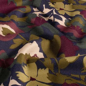 Romanitjersey Kukkapelto – laivastonsininen/merlot, 