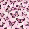Puuvillajersey Butterfly Splashes | Glitzerpüppi – pastellivioletti,  thumbnail number 2