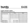 Pusero, Burda 6406 | 34 - 44,  thumbnail number 7