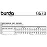 Housut, Burda 6573,  thumbnail number 7