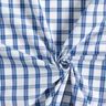 Puuvillakangas Paitaruutu &ndash; valkoinen/sininen,  thumbnail number 3