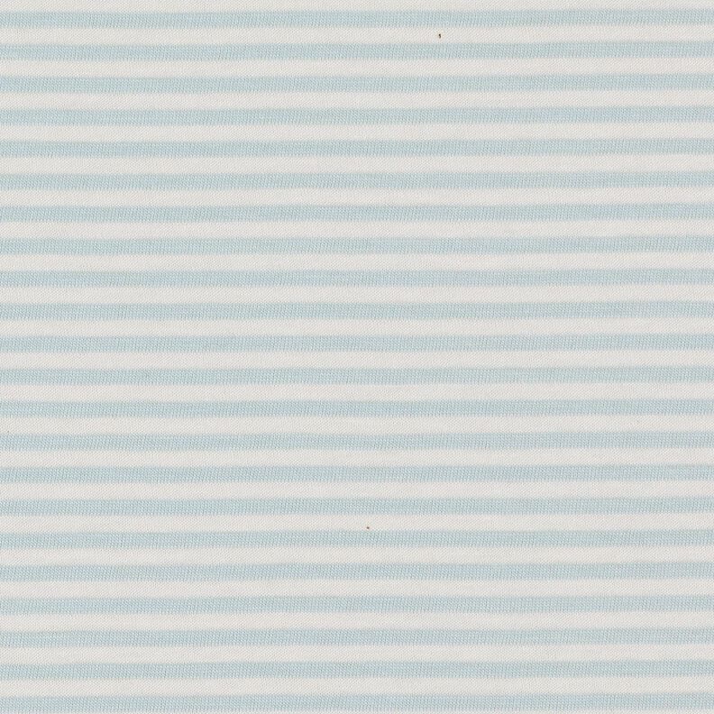 Puuvillajersey Kapeat raidat – villanvalkoinen/vaalea minttu,  image number 4