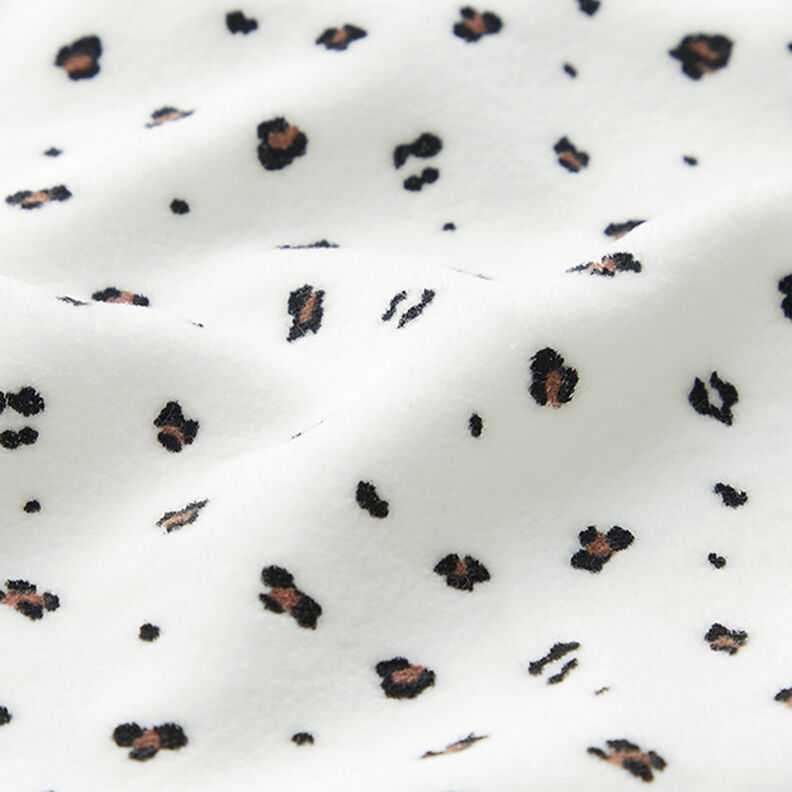 Nicki-kangas Pieni leokuvio – valkoinen,  image number 2