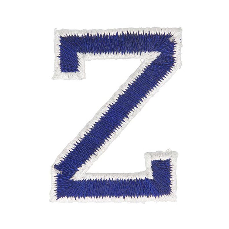 Kangasmerkki Z-kirjain [ Korkeus: 4,6 cm ] – laivastonsininen,  image number 1