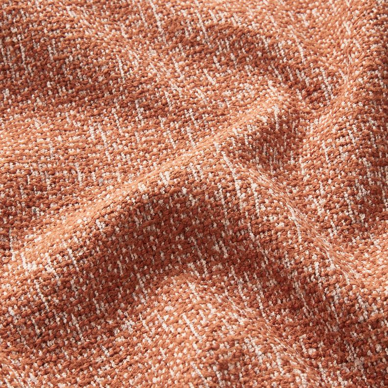 Verhoilukangas värikäs ommel – terrakotta/beige,  image number 2