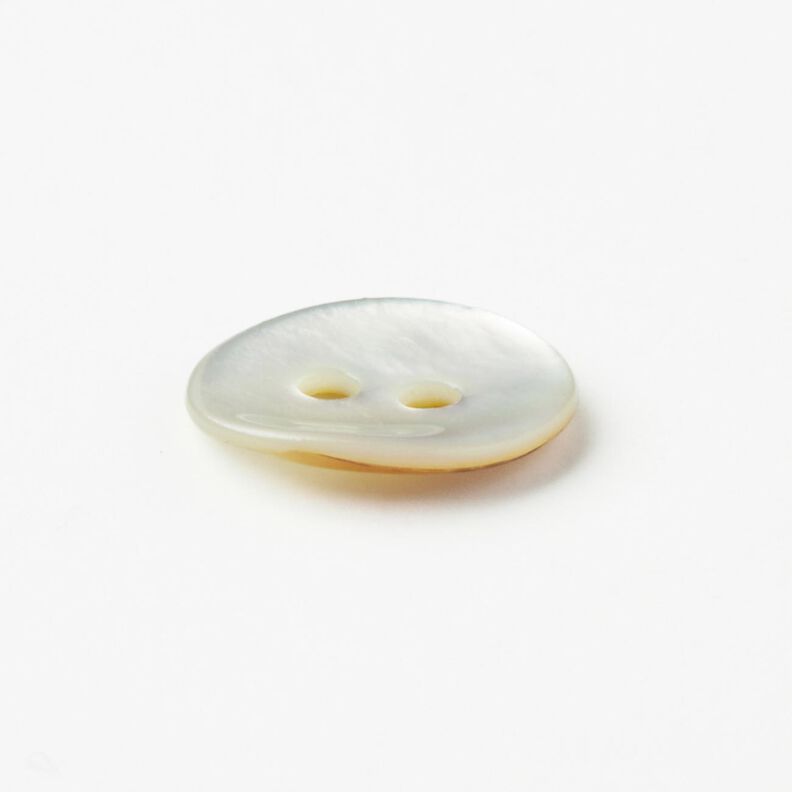 Agoya-helmiäisnappi [Ø 11 mm] – norsunluu,  image number 2