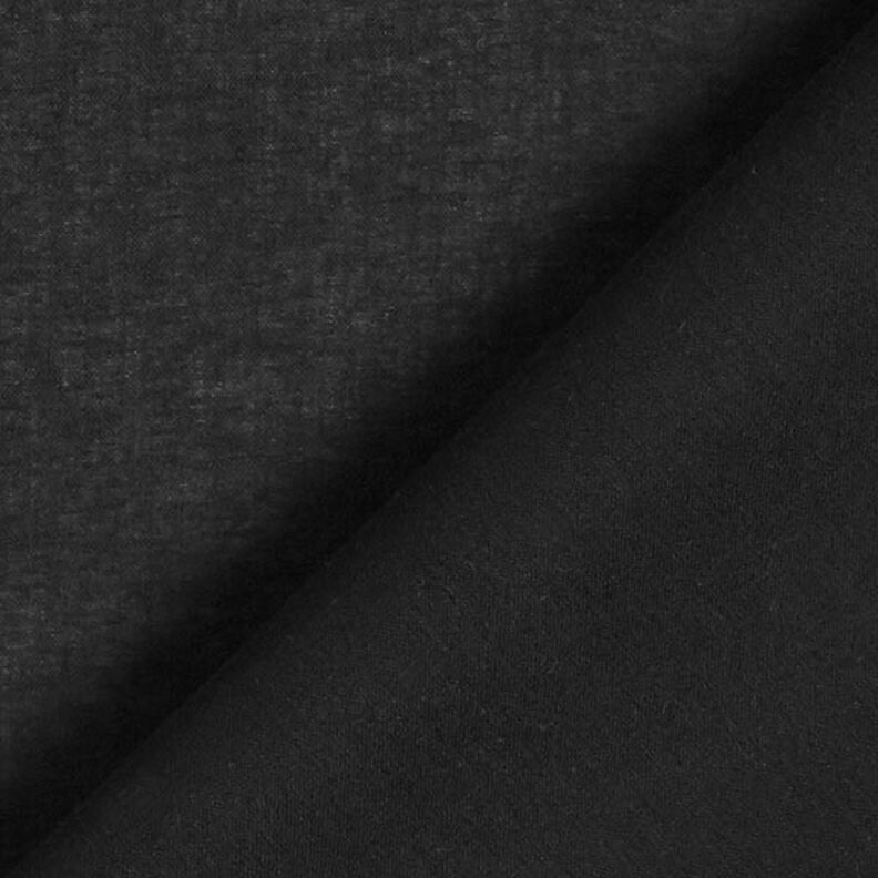 Puuvillabatisti Yksivärinen – musta,  image number 3