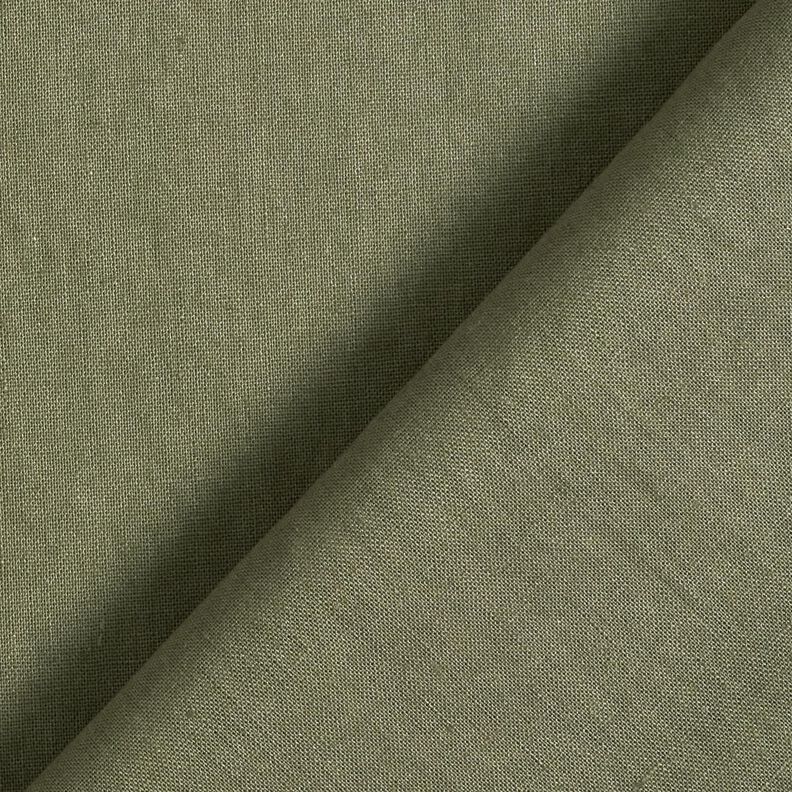 Pellava-puuvillasekoite pesty – vaalea khaki,  image number 3