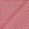 Puuvillakangas Vichy-Check 0,2 cm – punainen/valkoinen,  thumbnail number 3