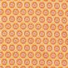 Puuvillakangas Kretonki laattakoristeet – oranssi,  thumbnail number 1