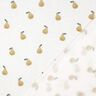 Musliini-/kaksikerroksinen kangas Päärynä Digitaalipainatus | Poppy Fabrics – valkoinen/oliivi,  thumbnail number 4