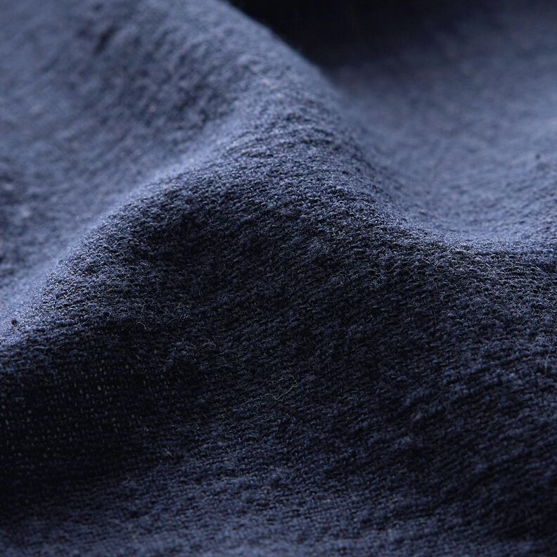 Puuvillakangas Pellavatyyli &ndash; y&ouml;nsininen,  image number 2