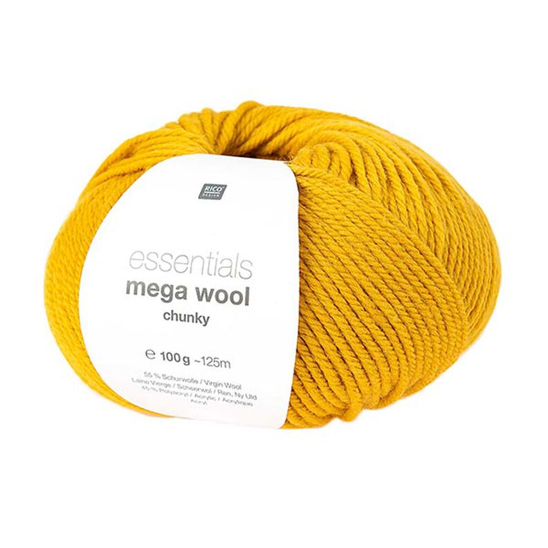 Essentials Mega Wool chunky | Rico Design – sinappi,  image number 1