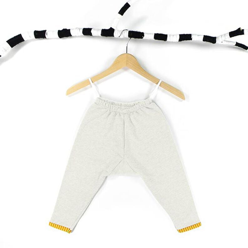 Kevyt puuvillacollege Yksivärinen – villanvalkoinen,  image number 4