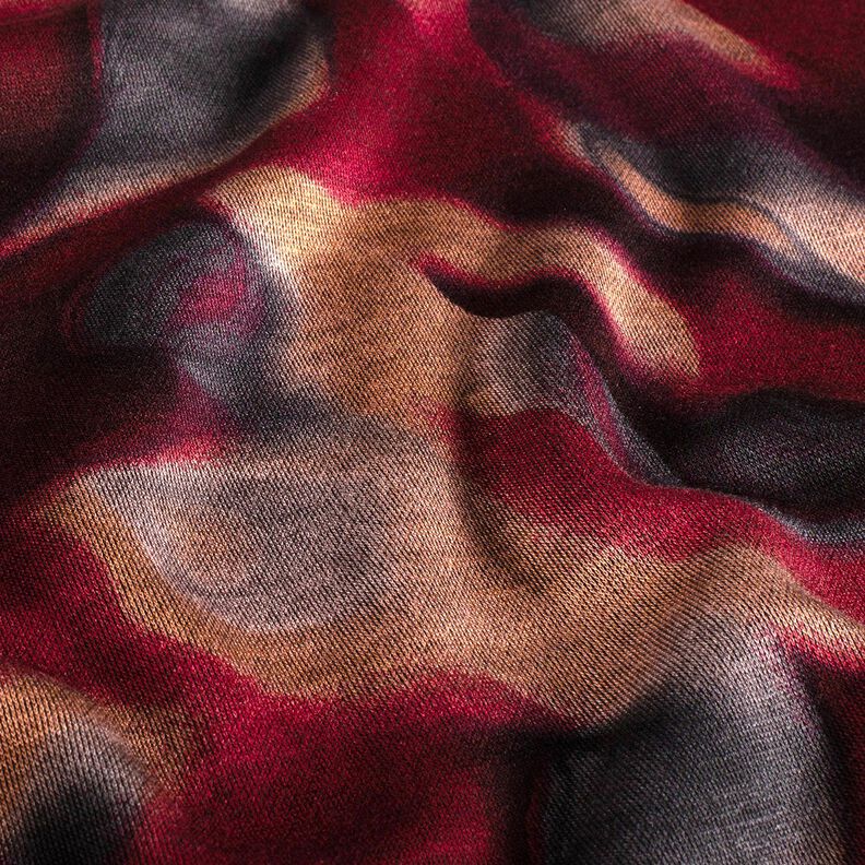 Romanitjersey Revontulet &ndash; bordeauxin punainen/ter&auml;ksen sininen,  image number 2