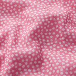 Musliini-/kaksikerroksinen kangas Pilkut Digitaalipainatus | STENZO – pink, 