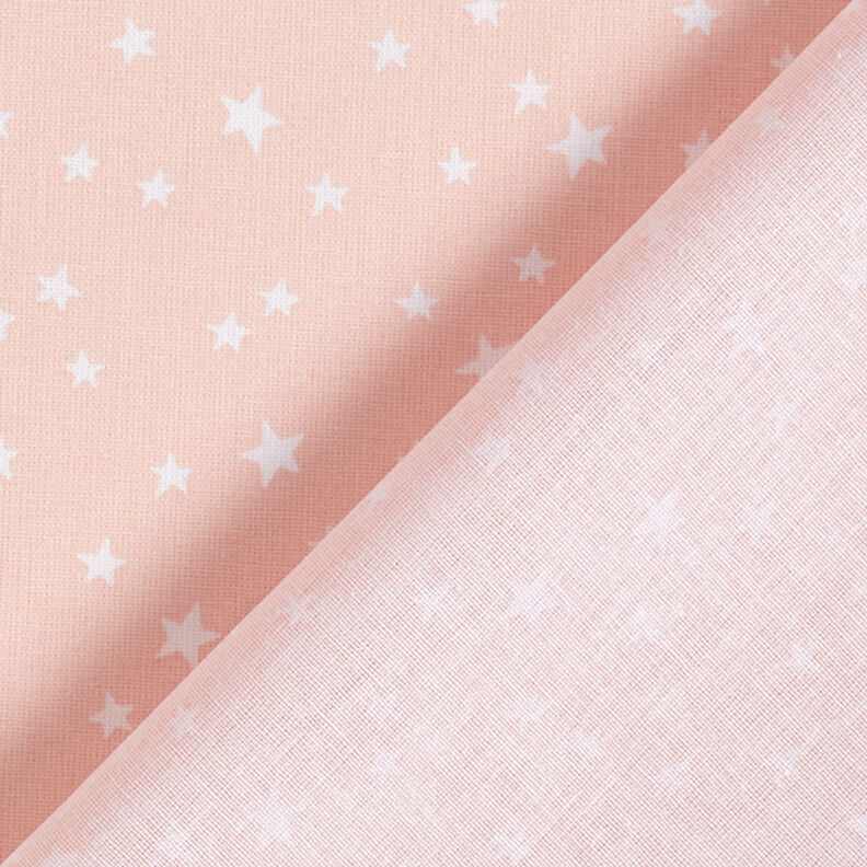 Puuvillapopliini Epäsäännölliset tähdet – roosa,  image number 4