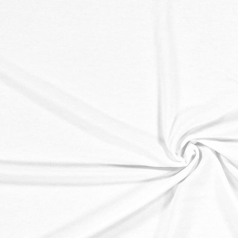 Viskoosijersey Kevyt &ndash; valkoinen,  image number 1