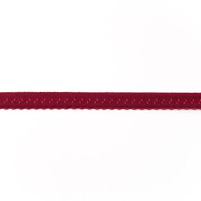 Joustava kanttausnauha Pitsi [12 mm] – bordeauxin punainen, 