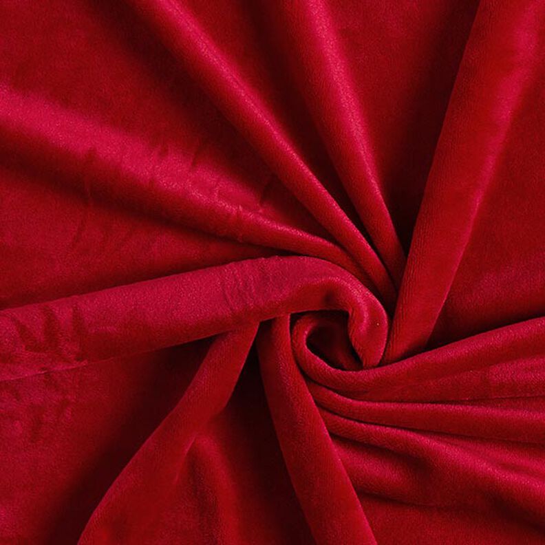 Stretchsametti Nicki-kangas – punainen,  image number 1