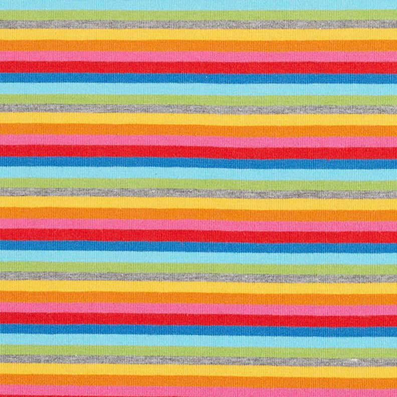 Puuvillajersey Sateenkaaririnkulat | by Poppy,  image number 1