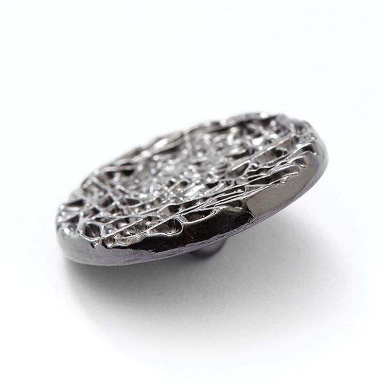 Metallinappi Meteori  – hopea metallinen,  image number 2