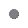 Kannallinen metalli-polyesterinappi [ 15 mm ] – harmaa,  thumbnail number 1
