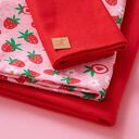 Kangaspaketti Jersey Makeat mansikat | PETIT CITRON – roosa, 
