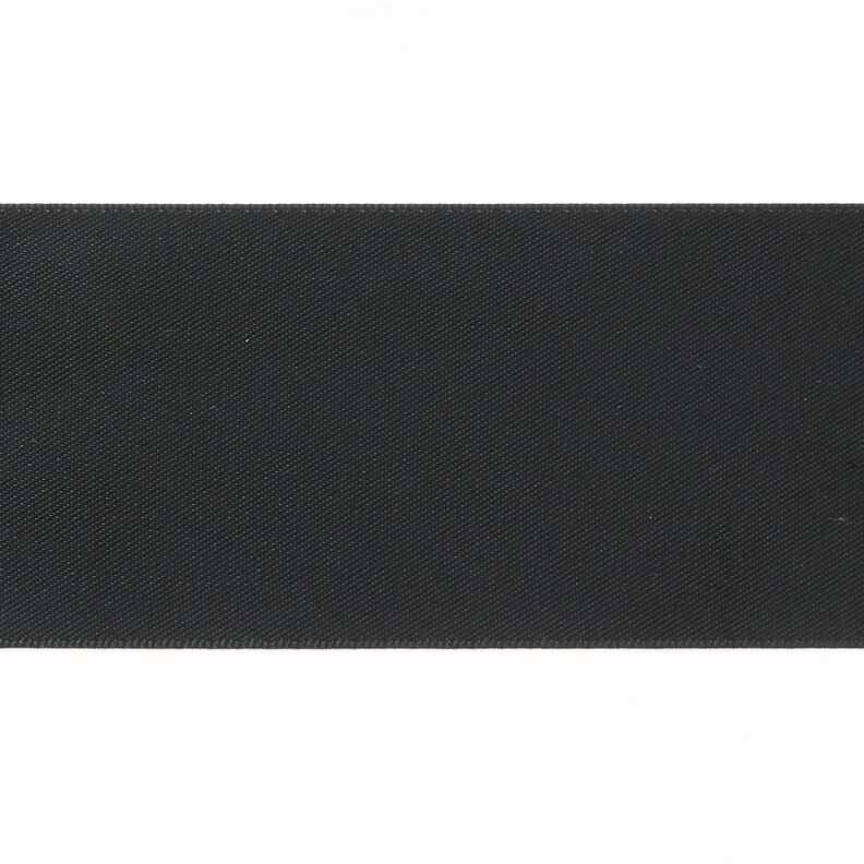 Satiininauha [50 mm] – musta,  image number 1