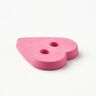 Sydämenmuotoinen nappi [Ø 15 mm] – pink,  thumbnail number 2