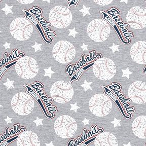 French Terry Kes&auml;college Baseball &ndash; hopea/valkoinen, 