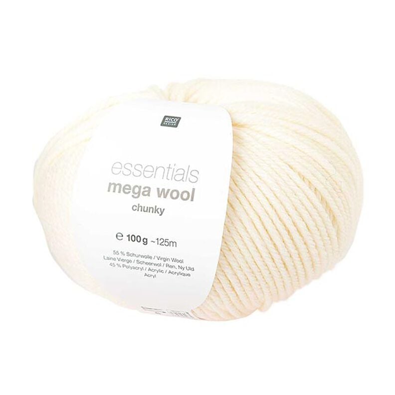 Essentials Mega Wool chunky | Rico Design – kerma,  image number 1