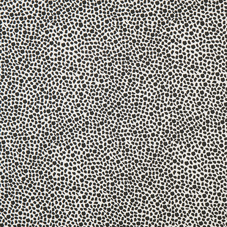 Sisustuskangas Puolipanama Leoprintti – musta/luonnonvärinen,  image number 1