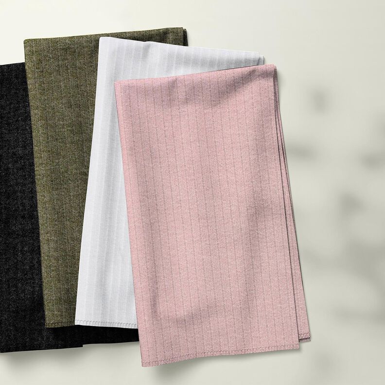 Superpehmeä ribbineulos, yksivärinen – musta,  image number 5