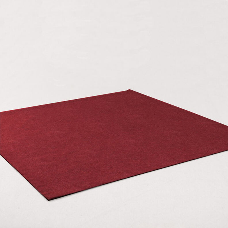 Huopa 45 cm / 4 mm paksu – bordeauxin punainen,  image number 2