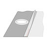 Reikänauha, 100 mm – ruskeanharmaa | Gerster,  thumbnail number 4