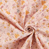 Musliini-/kaksikerroksinen kangas romanttiset kukkaköynnökset – roosa,  thumbnail number 3