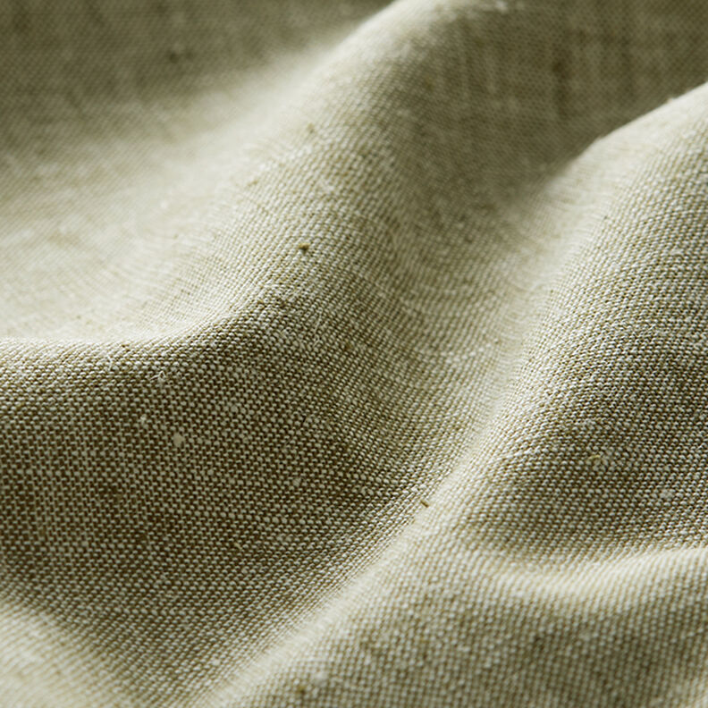 Puuvilla-pellava Meleerattu – vaalea khaki,  image number 2