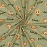 Puuvillajersey Leijona | Poppy Fabrics &ndash; pistaasi/vaaleanruskea,  thumbnail number 3