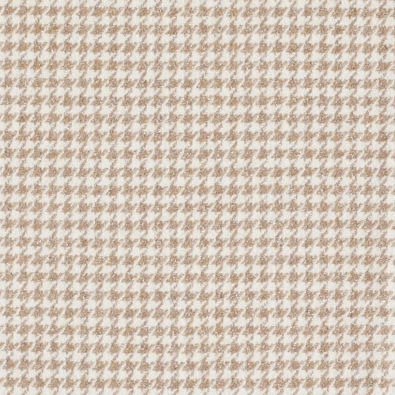 Takkikangas Villasekoite Kimalteleva kukonaskel – mocca/villanvalkoinen,  image number 1