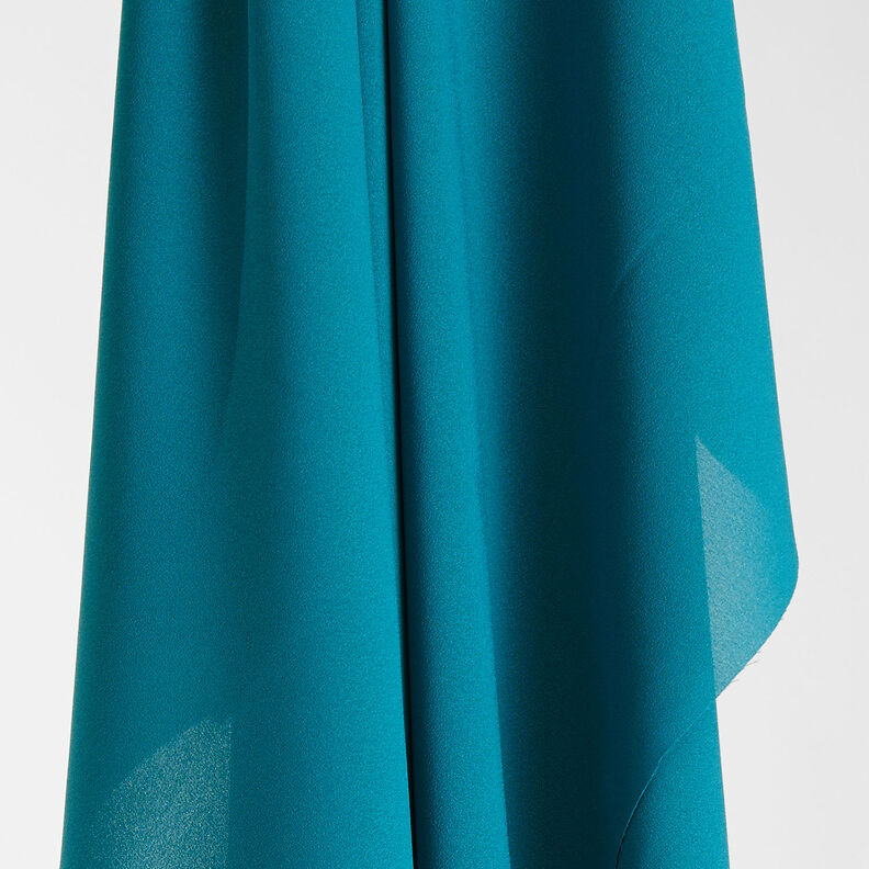 Kreppigeorgette – kirkas petrooli,  image number 5