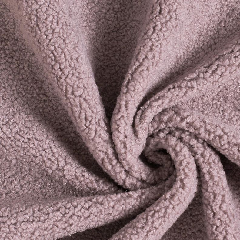 Verhoilukangas Lampaannahkatyyli – malvanharmaa,  image number 1